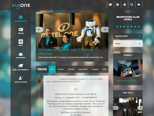 [Translate to English:] My One - Das Intranet für alle Motel One Mitarbeiter